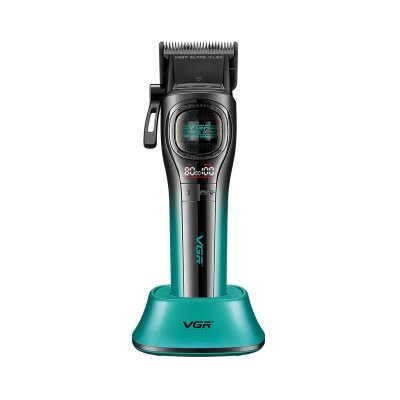V-888C Profesyonel Saç Kesme Makinesi Şarj Standlı Clipper